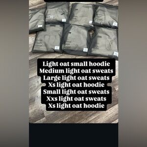 Essentials Light Oat Joggers